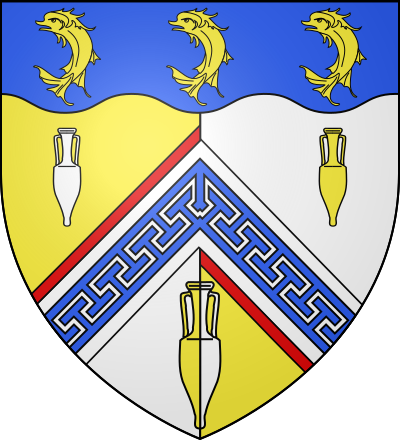 Blason de la commune Saint-Uze