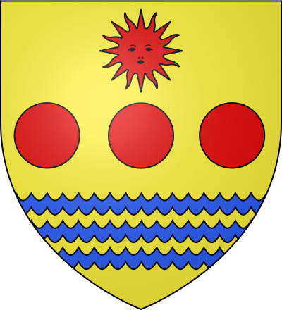 Blason de la commune Andé