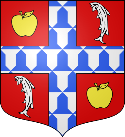 Blason de la commune Appeville-Annebault