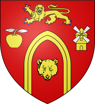 Blason de la commune Les Authieux