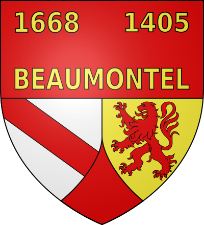 Blason de la commune Beaumontel