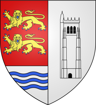 Blason de la commune Le Bec-Hellouin