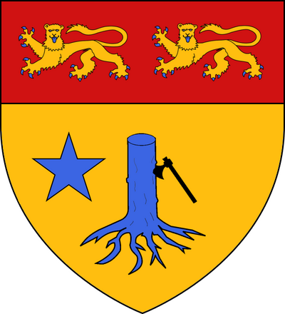 Blason de la commune Le Bois-Hellain