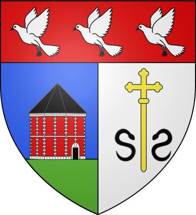 Blason de la commune Étréville