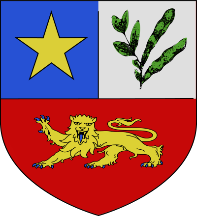 Blason de la commune Faverolles-la-Campagne