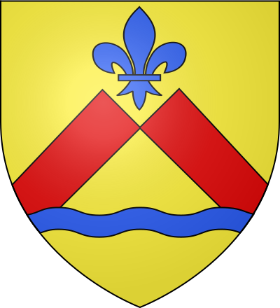 Blason de la commune Garennes-sur-Eure