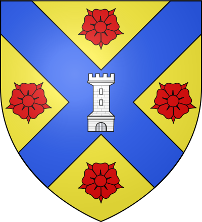 Blason de la commune Gauville-la-Campagne