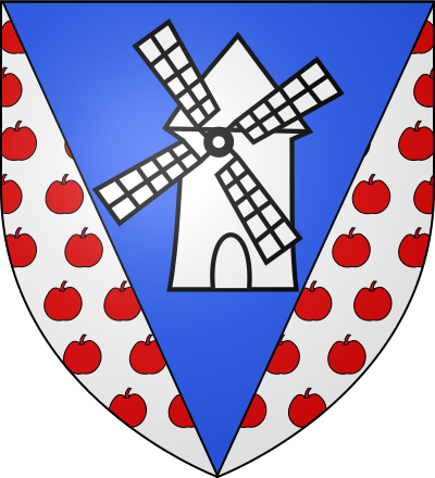 Blason de la commune Hauville