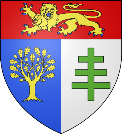 Blason de la commune La Haye-Saint-Sylvestre
