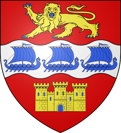 Blason de la commune Igoville