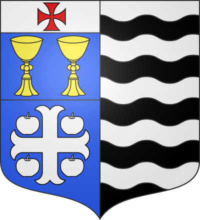 Blason de la commune La Lande-Saint-Léger