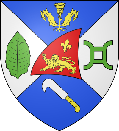 Blason de la commune Léry