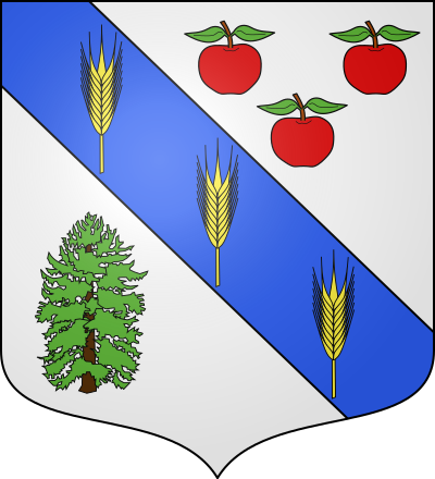 Blason de la commune Mandeville