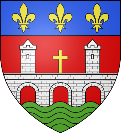 Blason de la commune Pont-de-l'Arche