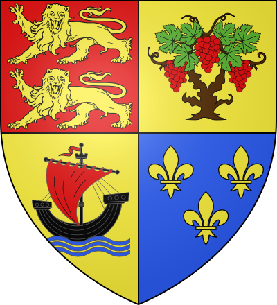 Blason de la commune Port-Mort