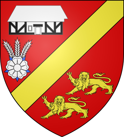 Blason de la commune Rougemontiers