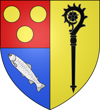 Blason de la commune Saint-Agnan-de-Cernières