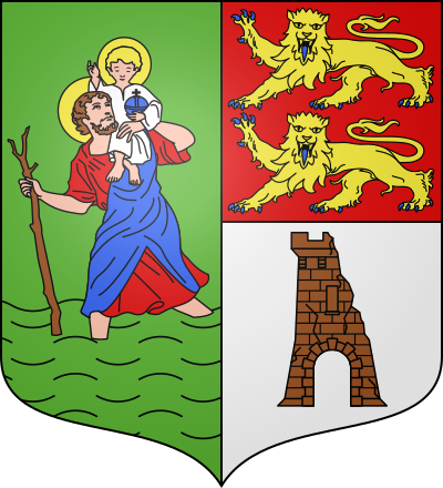 Blason de la commune Saint-Christophe-sur-Avre