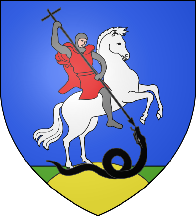 Blason de la commune Saint-Georges-du-Vièvre