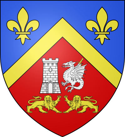 Blason de la commune Saint-Georges-Motel