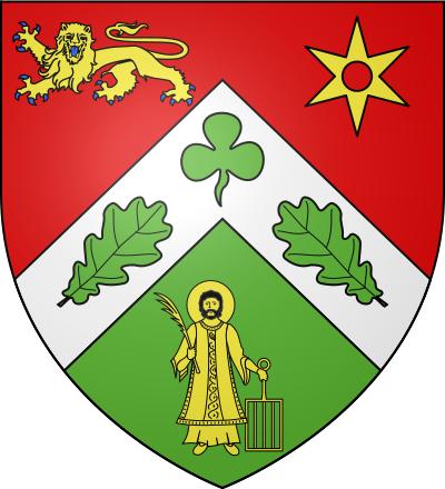 Blason de la commune Saint-Laurent-des-Bois