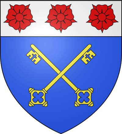 Blason de la commune Saint-Pierre-des-Fleurs