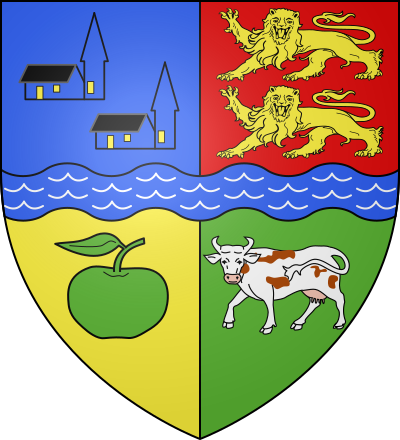 Blason de la commune Saint-Pierre-du-Val