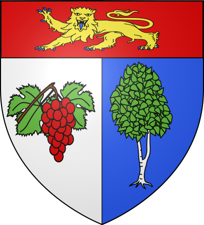 Blason de la commune Saint-Vincent-du-Boulay