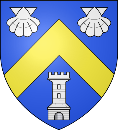 Blason de la commune Tourville-la-Campagne