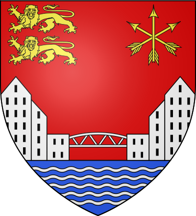 Blason de la commune Val-de-Reuil