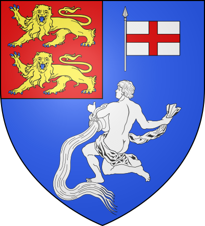Blason de la commune Vesly