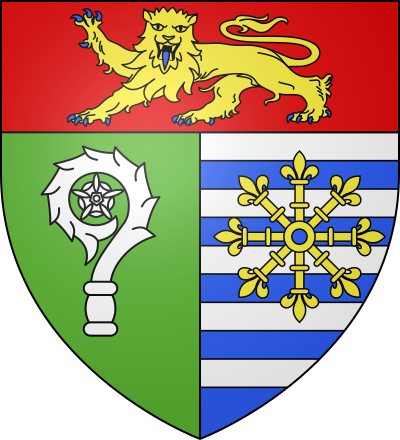 Blason de la commune Villegats