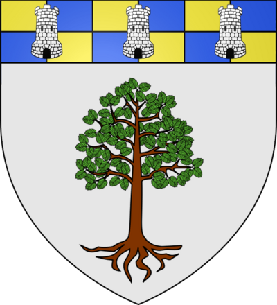 Blason de la commune Aunay-sous-Crécy