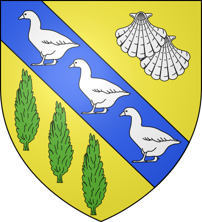 Blason de la commune Barjouville