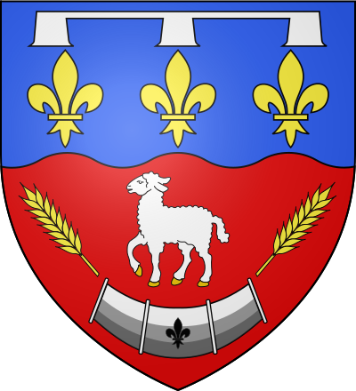 Blason de la commune Berchères-Saint-Germain