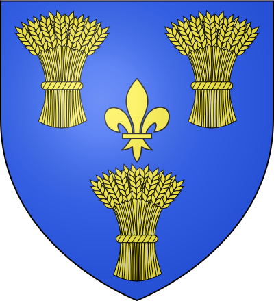 Blason de la commune Berchères-sur-Vesgre