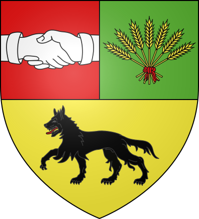 Blason de la commune La Bourdinière-Saint-Loup