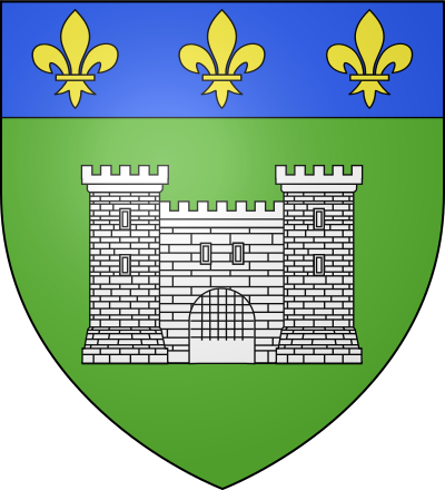 Blason de la commune Châteauneuf-en-Thymerais