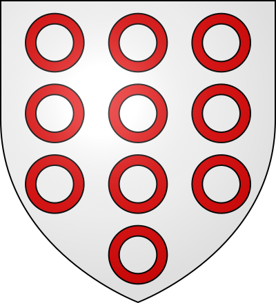 Blason de la commune Courville-sur-Eure
