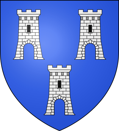 Blason de la commune Crécy-Couvé