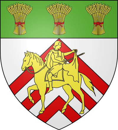 Blason de la commune Ermenonville-la-Grande