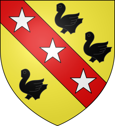 Blason de la commune La Gaudaine