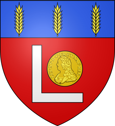 Blason de la commune Luisant