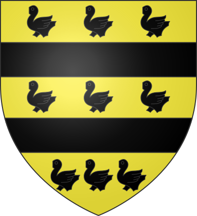 Blason de la commune Meslay-le-Vidame