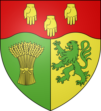 Blason de la commune Le Mesnil-Simon