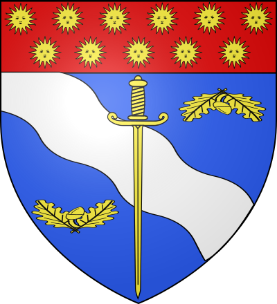 Blason de la commune Rouvres