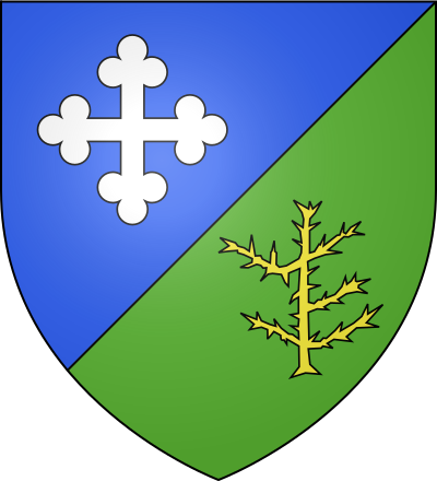 Blason de la commune Saint-Maurice-Saint-Germain