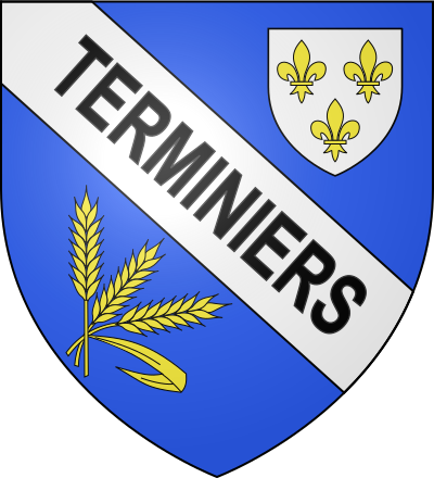 Blason de la commune Terminiers
