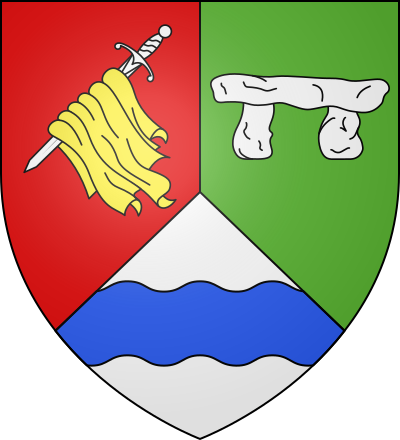 Blason de la commune Trizay-lès-Bonneval