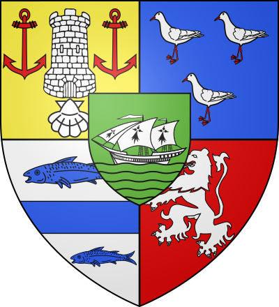 Blason de la commune Le Conquet